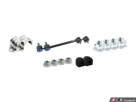 ES#2588396 - 31351094554KT - Front Sway Bar Installation Kit - Everything you need to install a new OE front sway bar including HD end links - Assembled By ECS - BMW