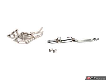 ES#3698349 - 043606KT1 - Full Supersprint Exhaust System - Race - Full stainless steel exhaust system with race sound muffler for added power and aggressive sound! - Supersprint - BMW