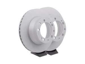 ES#2593439 - 95135204102KT1 - Z-Coated Rear Brake Rotors - Pair 11.77" (299mm) - Rear axle fitment - Both left and right - Zimmermann - Porsche