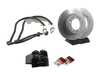 ES#2618898 - 95135104102FOKT - Front Brake Service Kit - Featuring Sebro rotors and Mintex brake pads - Assembled By ECS - Porsche