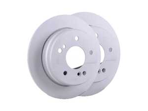ES#2738436 - 2024230012KT3 - Rear Brake Rotors - Pair - Includes left and right front brake rotors - ATE - Mercedes Benz