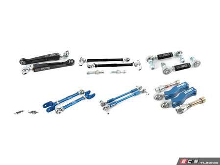 ES#4365351 - f3xperfsusfrKT - Complete Performance Adjustable Suspension Upgrade Kit - Replace and upgrade your old suspension linkages - Assembled By ECS - BMW