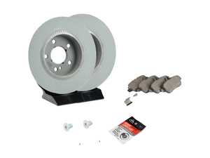 ES#3678589 - 246423011207K5KT - CLA250 Rear Rotor Service Kit - An all Genuine Mercedes-Benz kit to service your rear rotors on your CLA250 - Genuine Mercedes Benz - Mercedes Benz