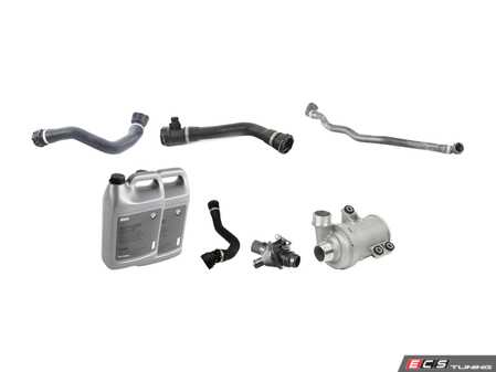 ES#3988222 - 17127596837KT - ECS Cooling System Refresh Kit - Level 1  - An entry level cooling refresh kit - with high quality aftermarket components - Assembled By ECS - BMW