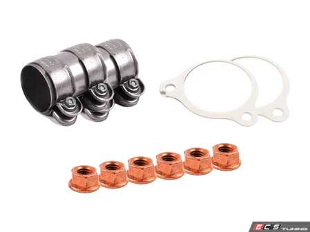 ES#2765923 - 8K0253115DKT4 - Downpipe Installation Kit - Includes the necessary hardware and gaskets to install the downpipes - Genuine Volkswagen Audi - Audi