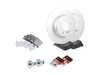 ES#2771405 - 0054201920KT3 - Rear Brake Service Kit - Featuring ATE Rotors And ATE Pads - Assembled By ECS - Mercedes Benz