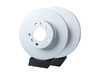 ES#4669168 - 34116756090-P - Front V5 Plain Brake Rotors - Set (302x28) - Precision manufactured and featuring a GeoSpec corrosion-resistant coating - ECS - BMW