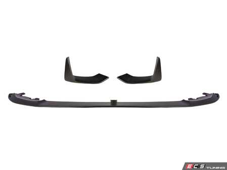 ES#5443780 - F8X3PCSLIP-PP - Performance Style Front Lip - Transform the front-end profile of your BMW F8X with the Suvneer Performance Style 3-Piece Front Lip. - Suvneer - BMW