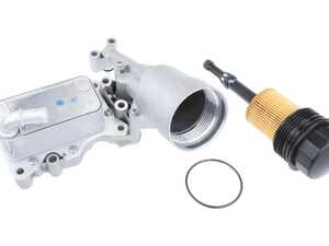 ES#5443832 - 6511801310 - Upgraded Oil Filter Housing - Includes housing, gasket, filter and cap. - URO Premium - Mercedes Benz