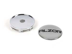 ES#4877075 - 084-CAP-SIL - Style 084 Center Cap - With Silver Alzor Sticker - Priced Each  - Alzor - 