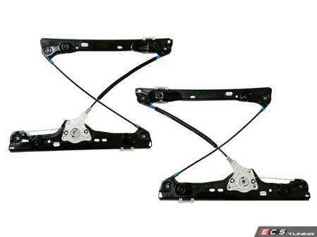 ES#5443900 - 51337140587KT - Front Window Regulator -  Set - Includes left and right side - Hamburg Tech - BMW