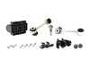 ES#2772040 - 2103230440KT6 - Front Sway Bar Installation Kit - Includes new bushings, brackets, hardware, shims and end links - Assembled By ECS - Mercedes Benz