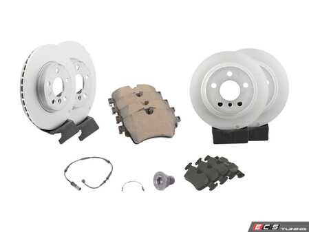 ES#4352221 - 34116866297KT7 - Front & Rear Brake Service Kit - All you need to replace your brake pads and rotors - Genuine MINI - MINI