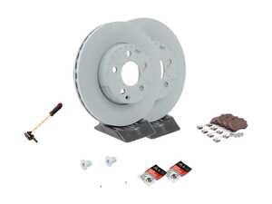 ES#3621836 - 2124211312KT6 - Front Brake Service Kit  - Featuring Genuine pads and rotors - Genuine Mercedes Benz - Mercedes Benz
