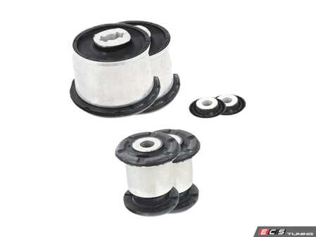 ES#3675595 - 97034105304KT7 - 2010-2013 970 Panamera Front Lower Control Arm Bushing Kit without Hardware - This kit will replace all bushings in both front control Arms - Assembled By ECS - Porsche