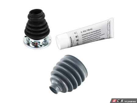 ES#2954023 - 357498099eKT1 - Front Inner & Outer CV Joint Refresh Kit - Right - Why risk tearing the same axle out twice? - Genuine Volkswagen Audi - Volkswagen