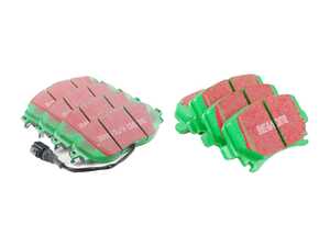 ES#4138935 - dp22127KT1 - Front & Rear GreenStuff Performance Brake Pad Set  - Mildly upgraded composite pad. - EBC - Volkswagen