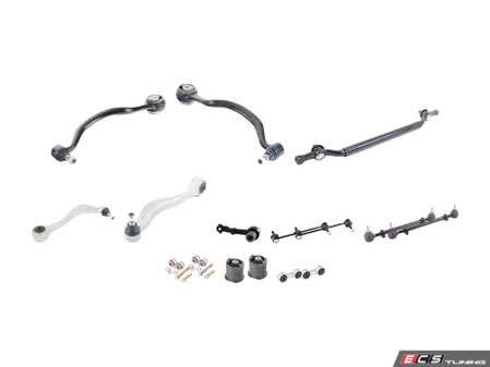ES#4346351 - e3216pieceKT - 16-Piece Control Arm Kit - A complete control arm kit featuring Meyle components - Assembled By ECS - BMW
