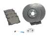ES#4815487 - 0004212312KT4 - Front Brake Service Kit (360x36) - Featuring ECS V5 drilled brake rotors & Brembo brake pads. - Assembled By ECS - Mercedes Benz