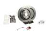 ES#4643579 - 2124230412KT12 - Rear Brake Service Kit - Featuring Brembo rotors, and Brembo Ceramic pads - Assembled By ECS - Mercedes Benz