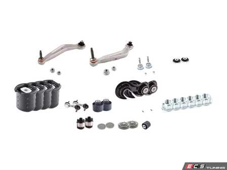 ES#2602153 - 33521091711KT3 - Rear Suspension Refresh Kit - Level 2 - Kit for a more complete rear suspension rebuild using quality aftermarket components - Assembled By ECS - BMW