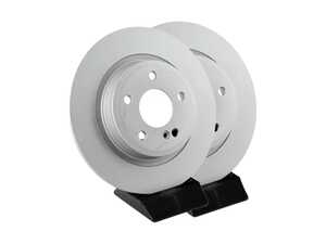 ES#3678588 - 246423011207KT4 - Rear Brake Rotors - Pair (295x10) - Does not include new rotor set screws - Zimmermann - Mercedes Benz