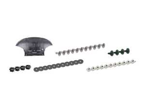 ES#3699155 - 4f0863821kKT - Front Belly Pan & Installation Kit  - Includes a replacement belly pan with all necessary mounting hardware - Genuine Volkswagen Audi - Audi