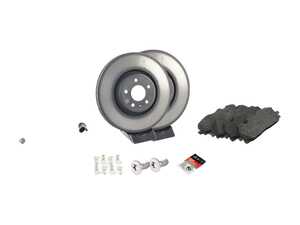 ES#4475783 - 80a615301gKT1 - Front Brake Service Kit (350x34) - Complete kit to service the front brakes. - Genuine Volkswagen Audi - Audi