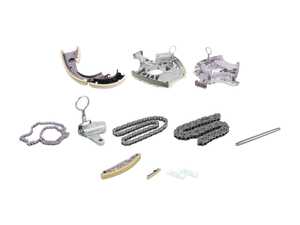 ES#2739138 - 06E109465ASKT2 - Timing Chain Kit - Standard - Includes new tensioners, guide rails, & chains to service your timing chain - Genuine Volkswagen Audi - Audi