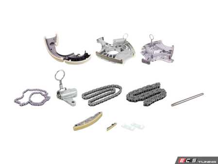 ES#2739138 - 06E109465ASKT2 - Timing Chain Kit - Standard - Includes new tensioners, guide rails, & chains to service your timing chain - Genuine Volkswagen Audi - Audi