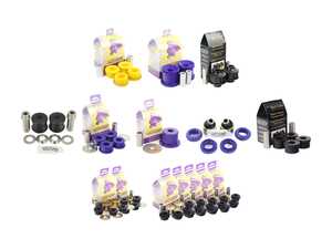 ES#4348835 - pfe9xe8xhndlKT - Powerflex Complete Street Performance Polyurethane Bushing Kit - Designed to maximize suspension performance! - Powerflex - BMW