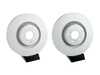 ES#4141617 - 95B615301TKT1 - Front Brake Rotors - Pair (350x34) - Restore the stopping power in your vehicle. - Zimmermann - Porsche