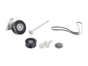 ES#2765468 - 0149977192KT4 - Accessory Belt Kit - Level 2 - Includes Accessory Belt And Belt Tensioner And Idler Pulley - Assembled By ECS - Mercedes Benz