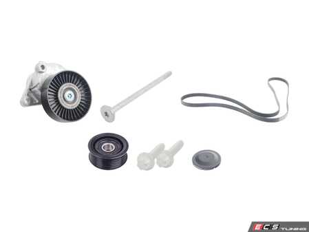 ES#2765468 - 0149977192KT4 - Accessory Belt Kit - Level 2 - Includes Accessory Belt And Belt Tensioner And Idler Pulley - Assembled By ECS - Mercedes Benz