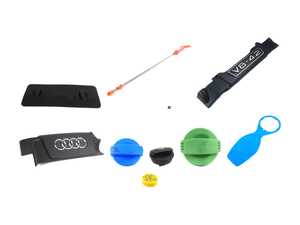 ES#3691451 - 079103925dKT1 - Engine Bay Refresh Kit  - Clean up your engine bay with new engine cover kit - Genuine Volkswagen Audi - Audi