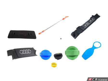 ES#3691451 - 079103925dKT1 - Engine Bay Refresh Kit  - Clean up your engine bay with new engine cover kit - Genuine Volkswagen Audi - Audi
