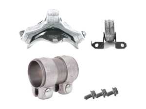 ES#2581874 - MKIV18TAXLBKKT2 - Rear Muffler Installation Kit - Includes genuine replacement hangers and hardware for rear muffler install - Genuine Volkswagen Audi - Volkswagen