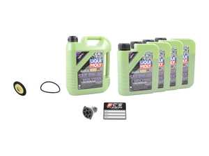 ES#4865975 - 1761800800KT1 - M176 Liqui Moly Molygen New Generation Oil Service Kit (5w-40) - Includes Hengst filter and Liqui Moly Molygen New Generation MB 229.5 Spec oil - Assembled By ECS - Mercedes Benz