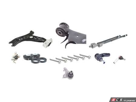 ES#2770440 - 1K0407151BDKT1 - Front Suspension Refresh Kit - Stage 3 - Get the most complete suspension kit on the market - Assembled By ECS - Audi