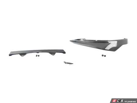ES#4370292 - 51192472299KT - M Performance Front Splitter Set - Add stylish M Performance aero to your M5! - Genuine BMW M Performance - BMW
