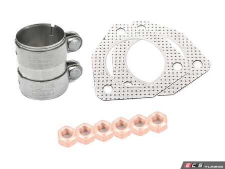 ES#3183674 - 1j1253091bbKT1 - Catalytic Converter Installation Kit - Everything you need for a quick and easy install - Assembled By ECS - Volkswagen