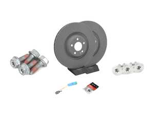 ES#4848173 - 0004231712KT3 - Rear Brake Service Kit (360x26) - Featuring Brembo rotors, and pads - Assembled By ECS - Mercedes Benz