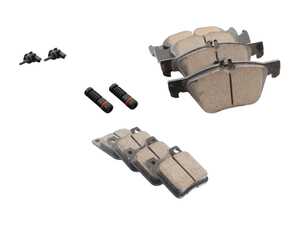 ES#2772150 - 0044209220KT4 - Front & Rear Brake Pad Kit - Featuring Akebono Euro Pads - Assembled By ECS - Mercedes Benz