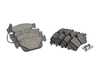 ES#4493002 - 8w0698151afKT - Front & Rear Premium Low-Met Brake Pad Set - Quality brake pads from an original equipment supplier - Brembo - Audi