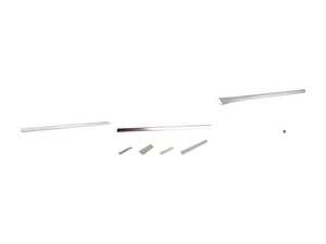 ES#2975839 - 51452694095KT - Titan Interior Trim Kit - Includes every Titan silver trim piece for your interior - Genuine BMW - BMW