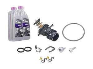 ES#2592486 - 06H121121JKT2 - Cooling System Refresh Kit - Level 1 - Replace your thermostat and temp sensors with one kit! - Assembled By ECS - Audi