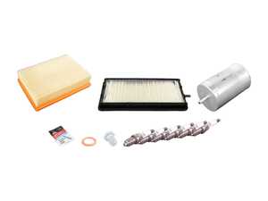 ES#2723019 - S50INS2D2 - "Dry" Inspection II Service Kit - Includes spark plugs and all filters - add your preferred fluids for a complete service - Genuine BMW - BMW
