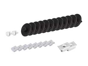 ES#2766133 - 2019900536KT - Belly Pan Installation Hardware Kit - Includes all hardware to install the belly pan on your car - Genuine Mercedes Benz - Mercedes Benz