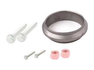 ES#2713354 - 1299900410KT4 - Catalytic Converter Installation Kit - Left Side - Hardware for installing the left catalytic converter to the rear section of the exhaust - Genuine Mercedes Benz - Mercedes Benz