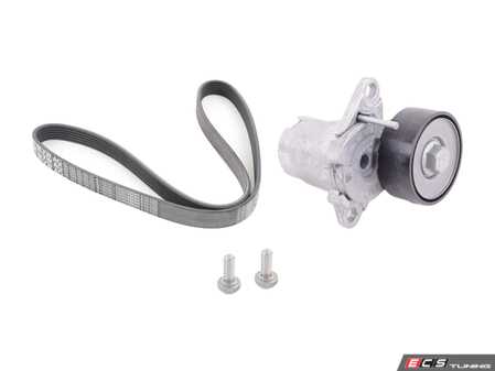 ES#3714246 - 06L903133DKT - Accessory Belt Kit - Keep your drive belt tight with a new belt, tensioner, and hardware - Genuine Volkswagen Audi - Volkswagen